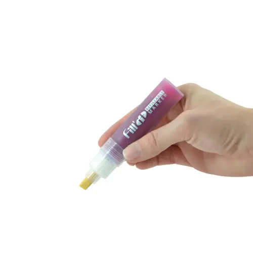 6 Marqueurs vides rechargeables - Encre et peinture - Pointe 10 mm - M&eacute;gaCr&eacute;a photo du produit