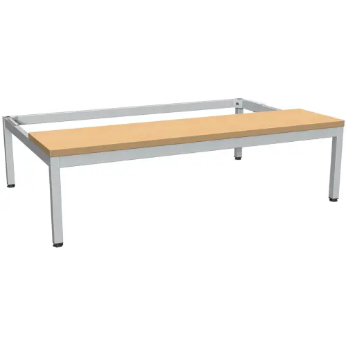 Socle Banc pour vestiaires Vinco L 120cm photo du produit