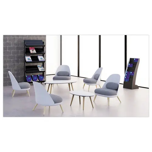 Fauteuil COCOON Blanc / Gris photo du produit