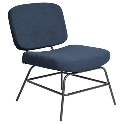 Chaise CURVE Bleu Monté photo du produit