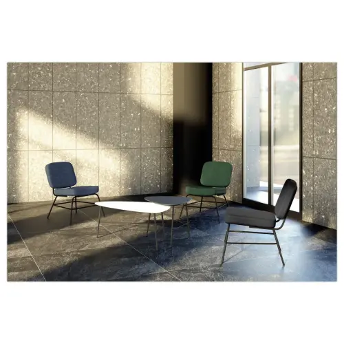 Chaise CURVE Anthracite photo du produit