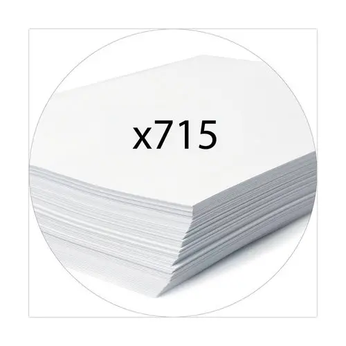 Classeurs &agrave; levier Forever rembord&eacute; papier recycl&eacute;  - Dos 8 cm bulle - Exacompta photo du produit