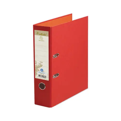 Classeurs &agrave; levier Forever   - Dos 8 cm rouge - Exacompta photo du produit