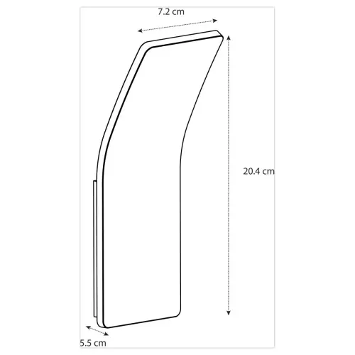 Patère magnétique en bois fixation sans clou ni vis photo du produit