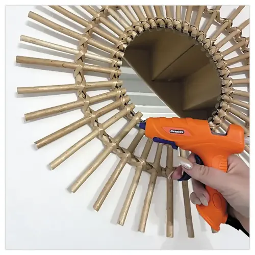 60 B&acirc;tons de colle transparente pour pistolet - &Oslash; 7 mm - Cl&eacute;op&acirc;tre photo du produit