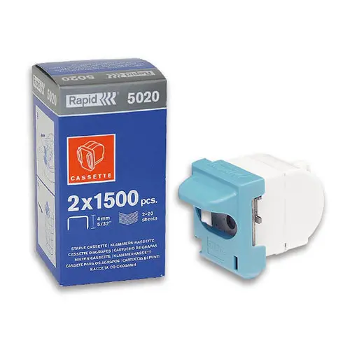 3000 Agrafes 5025E pour agrafeuse &eacute;lectrique - RAPID photo du produit