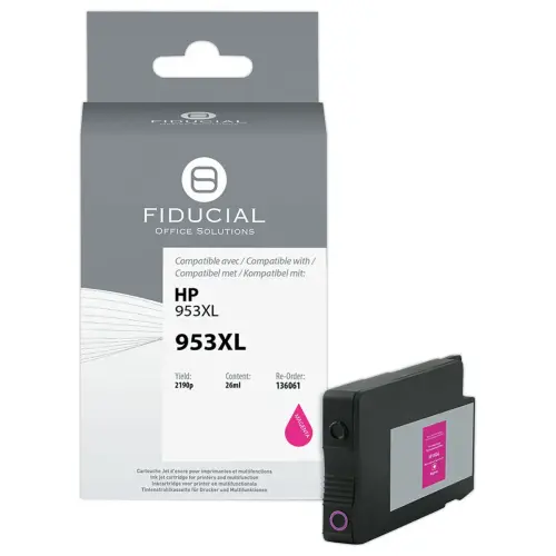 Cartouche d'encre remanufactur&eacute;e &eacute;q. HP 953XL - Haute capacit&eacute; - Magenta photo du produit