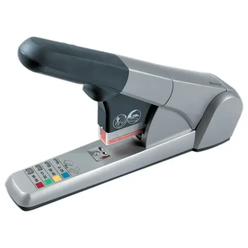 Agrafeuse gros travaux - 80 feuilles - Argent - LEITZ photo du produit