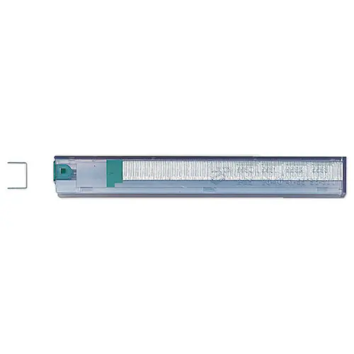 Boite de 5 cassettes d'agrafes pour LEITZ 5551 - Type K10 - vert - LEITZ photo du produit