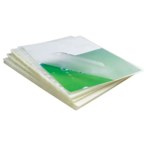 100 Pochettes de plastification perforées -A4 - Fellowes photo du produit