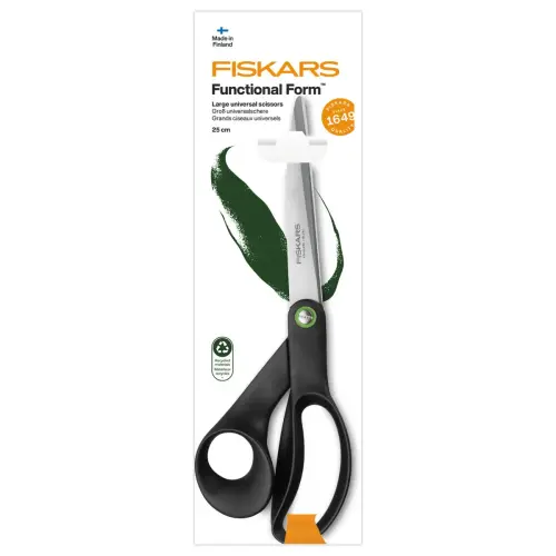 Ciseaux FISKARS droitiers 24 cm recyclés / recyclables 100% photo du produit