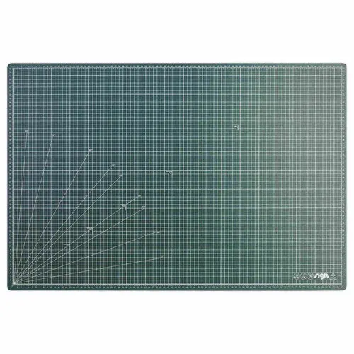 Plaque de découpe 90 x 60 cm face quadrillée 5x5 cm  - A1  "sans DEHP" photo du produit