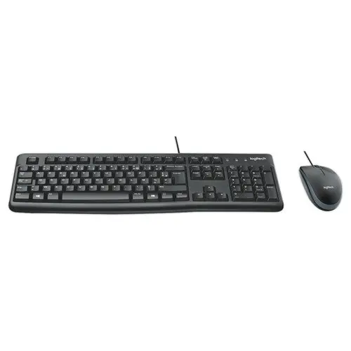 Kit clavier + souris filaire Logitech MK120 AZERTY photo du produit
