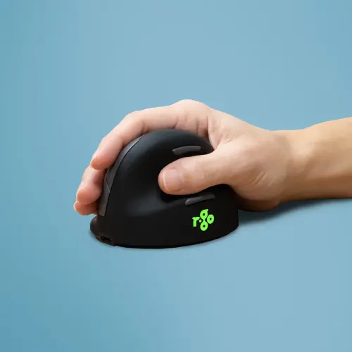 R-Go HE Souris ergonomique verticale sans fil droitier modèle grand photo du produit
