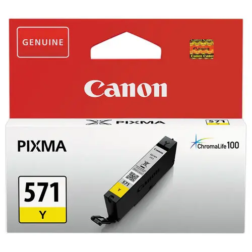 Cartouches CANON CLI-571 jaune photo du produit