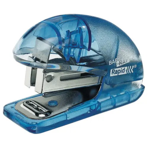 Mini agrafeuse Rapid Fashion Baby Ray - Bleu - Rapid photo du produit