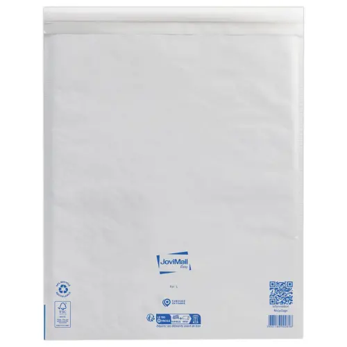 50 Pochettes matelassées Sealed Air -  460 x 470 mm - Blanc - JOVIMAIL photo du produit
