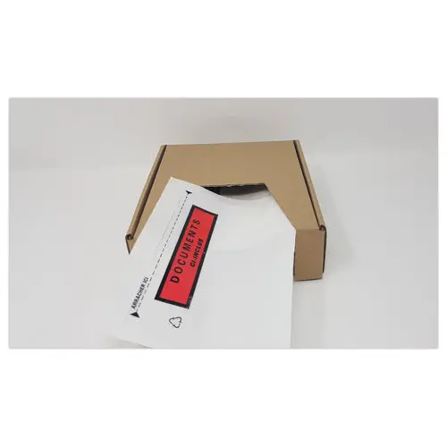 1000 Pochettes adhésives 'DOCUMENTS CI-INCLUS' format A6 162x120 mm photo du produit