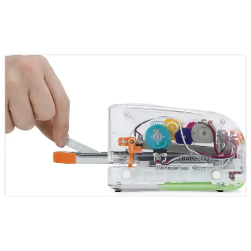 Agrafeuse électrique automatique - 15 feuilles - RAPESCO photo du produit