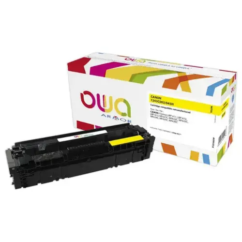 Toner Armor jaune compatible Canon 045H photo du produit