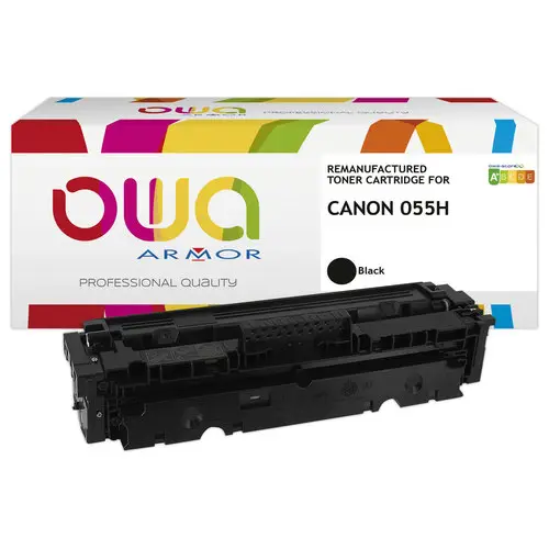 Toner éq. CANON 055H / T09K - Haute capacité - Noir - OWA photo du produit