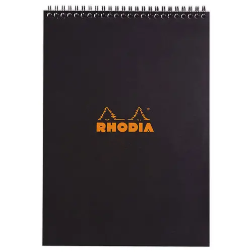 Bloc spirale de 80 feuilles détachables A4 - 5x5 - RHODIA photo du produit