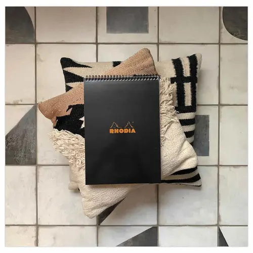 Bloc spirale de 80 feuilles détachables A4 - 5x5 - RHODIA photo du produit