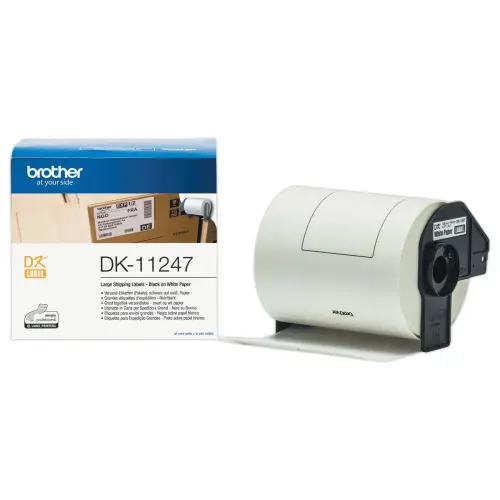 Rouleau d'&eacute;tiquettes QL Brother 103,6 x 164,3 mm DK11247 photo du produit