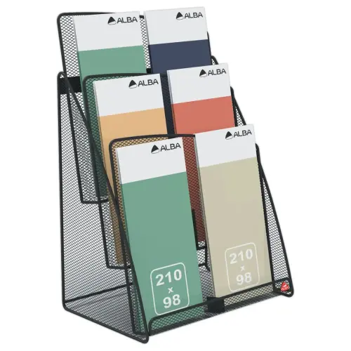 Présentoir de table métal MESH 1/3 A4 photo du produit