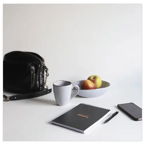 Bloc spirale de 80 feuilles détachables A5 - 5x5 - RHODIA photo du produit