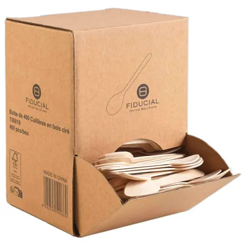 400 Cuillères - Bois ciré photo du produit