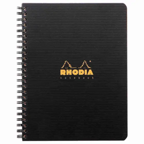 Cahier polypropyl&egrave;ne - 160 pages A5+ 5x5 - Rhodia photo du produit