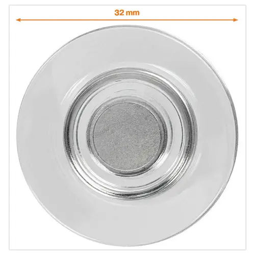 4 Aimants pour tableaux blancs - 32 mm de diam&egrave;tre - NOBO photo du produit