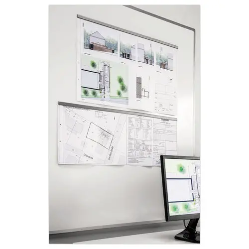 Rouleau magnétique à découper. Argent. photo du produit