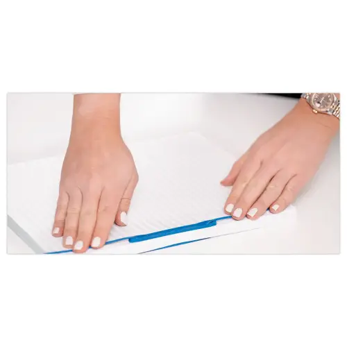 100 Clips d'archivage universel A4 et listing bleu Fellowes photo du produit