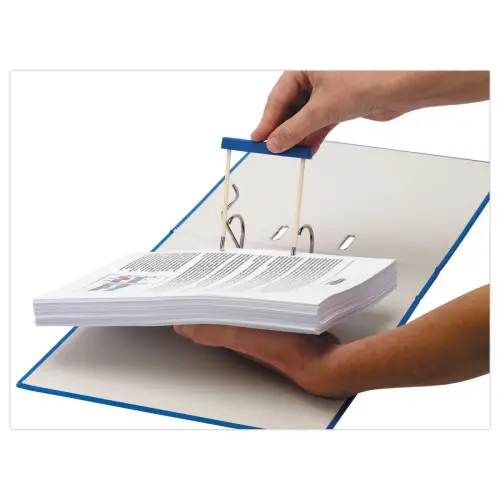 100 Clips d'archivage universel A4 et listing bleu Fellowes photo du produit