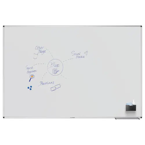 Tableau blanc Unite Plus - Surface &eacute;maill&eacute;e - 120 x 180 cm - LEGAMASTER photo du produit