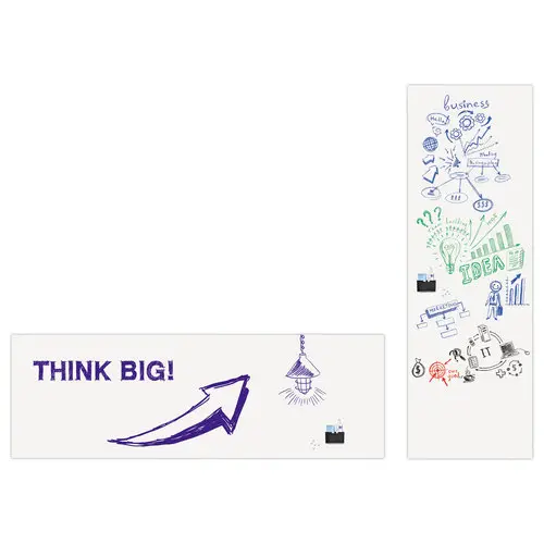 Rouleau de tableau blanc Wrap Up - Surface magnétique - 101 x 600 cm - LEGAMASTER photo du produit