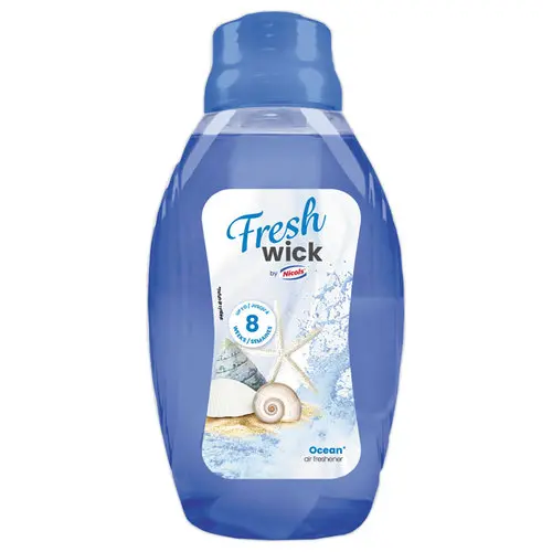 Flacon désodorisant à mèche parfum Océan 375 ml photo du produit