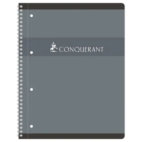 Cahier spirale conqu&eacute;rant 70g - A4+ - 160 pages - CONQUERANT photo du produit
