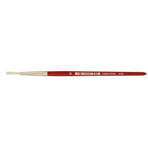 Pinceau rond pour peinture acrylique et huile - En soie - N&deg;10 - OZ International photo du produit