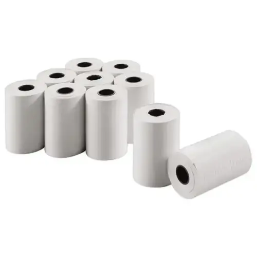 80 Bobines de papier terminaux carte bancaire sans BPA - 57 x 40 x 12 mm - EXACOMPTA photo du produit