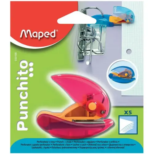 Perforateur - 1 trou - Maped photo du produit