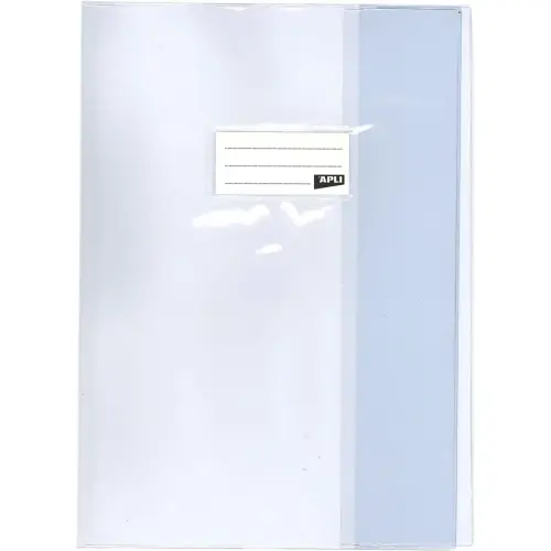 Protège-cahier polypropylène - 24 x 32 cm - Incolore - Apli photo du produit