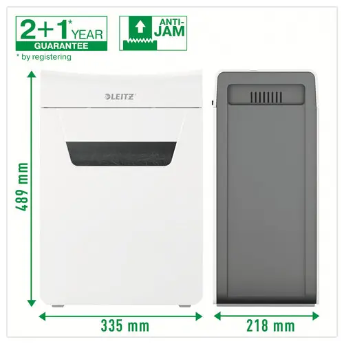 Destructeur de documents IQ Protect 6M - Coupe micro - 6 feuilles - 18L - LEITZ photo du produit
