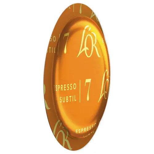 50 Capsules DISC caf&eacute; L'OR Espresso Subtil  - Compatibles Nespresso photo du produit
