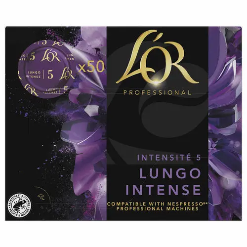 50 Capsules DISC café L'OR Espresso lungoint - Compatible Nespresso photo du produit