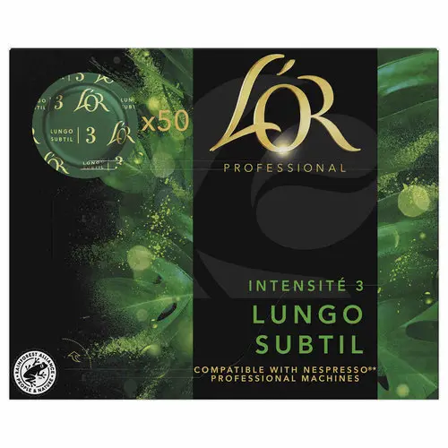 50 Capsules DISC - Lungo Subtil - L'OR photo du produit