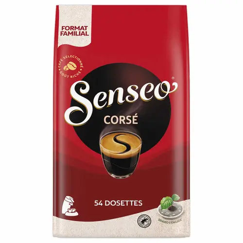 100 Dosettes compatibles SENSEO Corsé