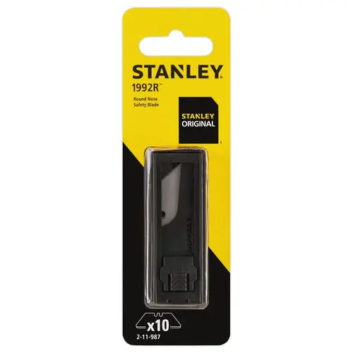 10 Distributeur lames pour cutter STANLEY - Bouts arrondis photo du produit